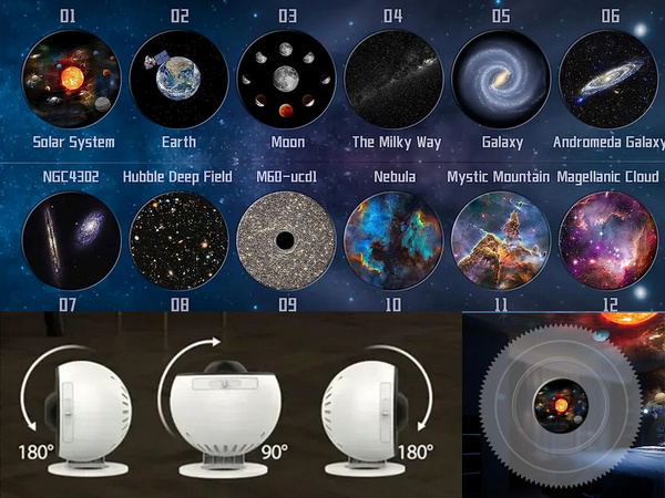 Zvaigžņu projektors planetārija projektors nakts gaismas rezultātā lāzera projektors