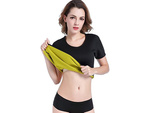 Camiseta fitness neopreno manga corta mujer