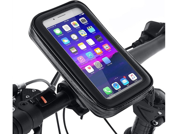 Suport pentru telefon de bicicletă impermeabil blocabil rotativ 360