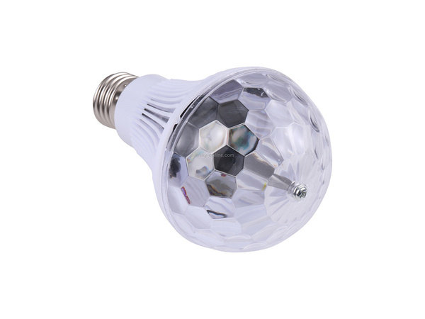 Led bulb rgb rotary e27 disco ball