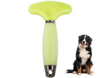 Peigne tondeuse brosse double face enlève les poils courts poils longs chien chat