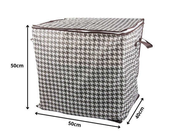 Armario contenedor tela organizador ropa lino plegable 100l