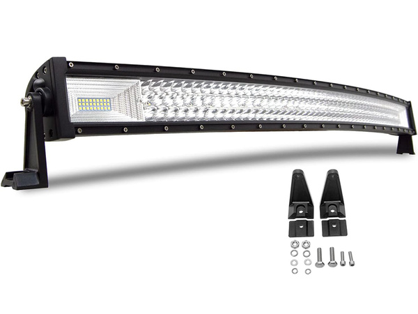 ARBEITSSCHEINWERFER SUCHSCHEINWERFER 130 CM 192+42 LED BAR HALOGEN 675W 12V 24V REFLEKTOR