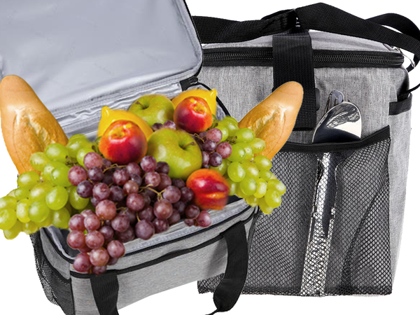 Termotaška na oběd piknikové jídlo na pláž na pití lednice 16l
