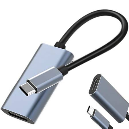 Usb-c hdmi 4k 60hz 18cm usb 3.1-c laptop adapter kábel átmenetező kábel átjátszó