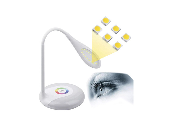 Lampă de birou led rgb 256 culori