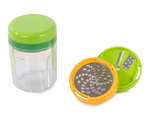 Spiral slicer vegetable grater sharpener