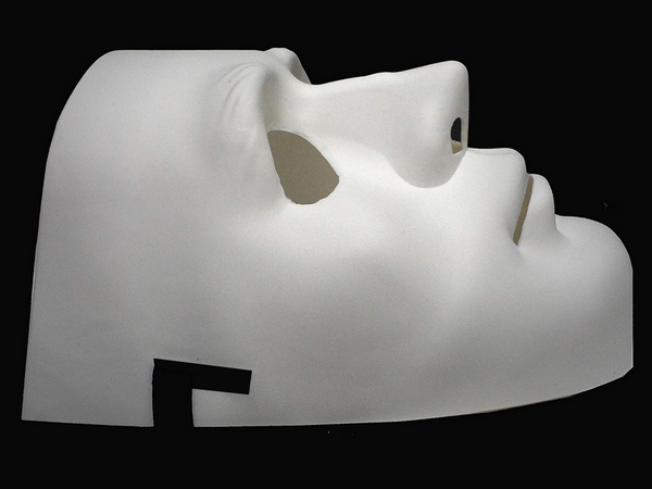 Weisse maske für halloween myers horror party