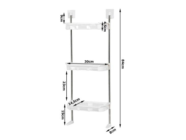 3 tier bathroom shelf toilet rack