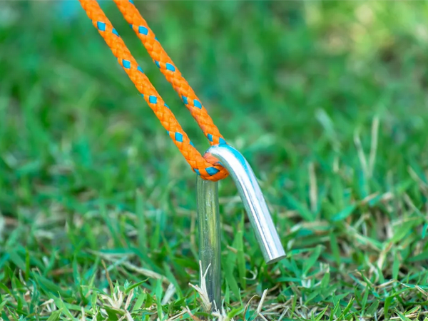 tent piles anchor pigs steel 31cm 10pcs hook & lamp; loop pins