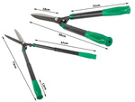 Garden hand shears for shrub hedges telescopic pruning shears