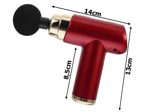 Mini-muskel-körper-massagepistole leistungsstarke massagepistole tragbar