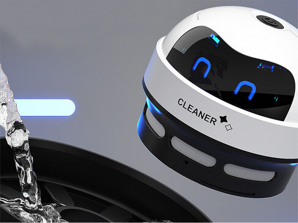 Mini handheld hoover cordless brush for table keyboard crumbs