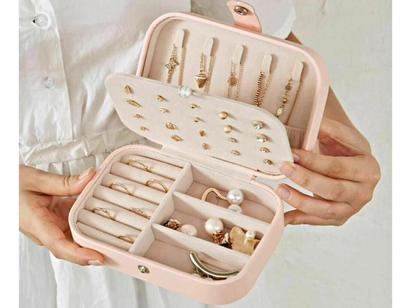Organizátor rakvy šperkovnica elegantná priestranná krabica