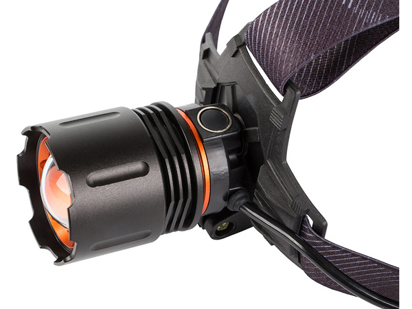 Torche frontale bailong led cree xhp160 powerbank