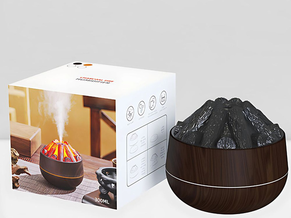 Õhuniisutaja led-kamin usb ultrasooniline diffusor kodule ja kontorile