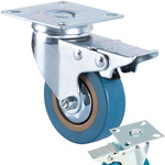 Mobilă robină de curent 4 inch romanic brake metal current wheel 100mm