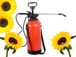 Pulverizador a presión jardín pulverizador manual lanza larga 8l correa