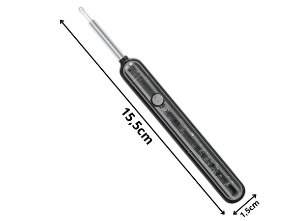 Endoscopio otoscopio con cámara wifi para el oído herramientas de limpieza kit inteligente