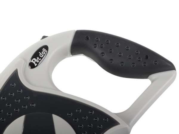 Automatinis 5 m stiprus pavadėlis šuniui iki 20 kg su užraktu stiprus ilgas