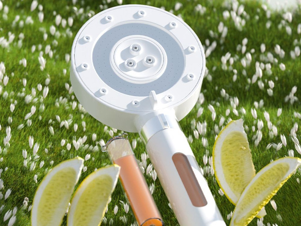 Duschkopf mit 5 strömungsmodi und anti-kalk-wasserfilter spa