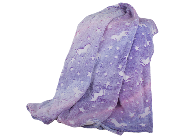 Mehka odeja posteljno pregrinjalo luminous 150x200