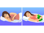 Thermo-chauffe dans une housse chauffe-abdomen en caoutchouc avec insert souple