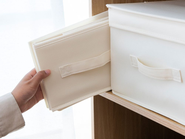 Kleiderorganisator unterwäsche hose schublade kleiderschrank socken weiss