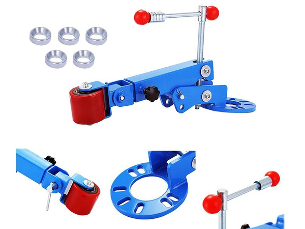 Repair kit for straightening mudguards dents widening wheel arches roller