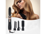 Hair dryer curling iron brush set 4in1