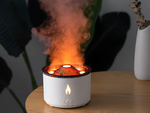Umidificator de aer condus difuzor rgb vulcan parfum ceață foc explozie