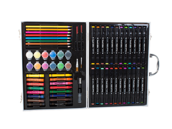 Set d'artistes pour la peinture en boîtier 66 pièces