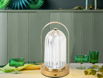 Night lamp table crystal led lantern touch