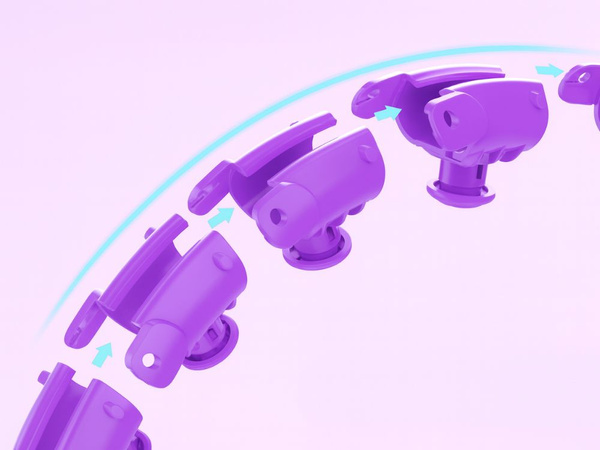 Hula hop s závažím na hubnutí pro cvičení regulovatelný masažní obruč