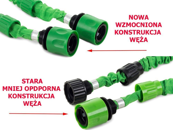 Kertésztölcs kiterjesztett dugattyú 60m