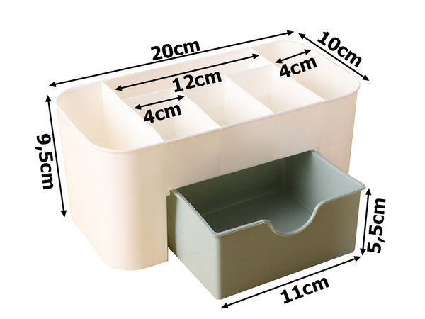 Schatulle kosmetik organizer schmuck schublade pinselhalter