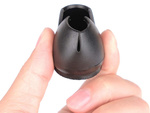 Chair leg caps felt 12-16mm black 16pcs