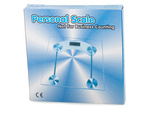 Pèse-personne electronique 180kg verre lcd