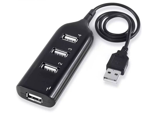 Usb hub 4 port splitter usb 2.0 splitter