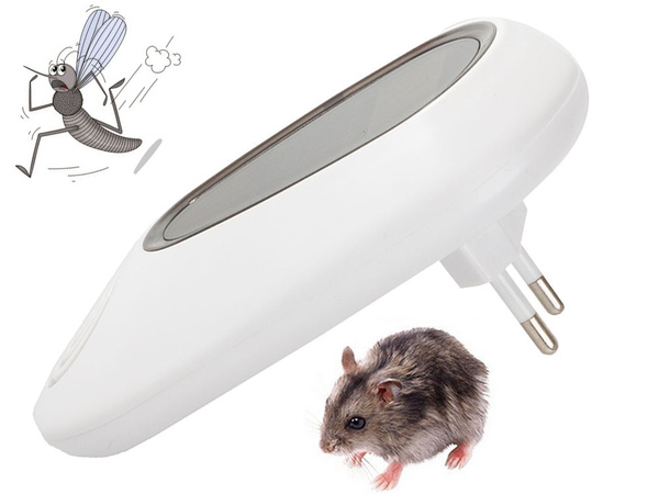 Ultrasonic repellent for mice rats rodents insects mosquitoes plug-in