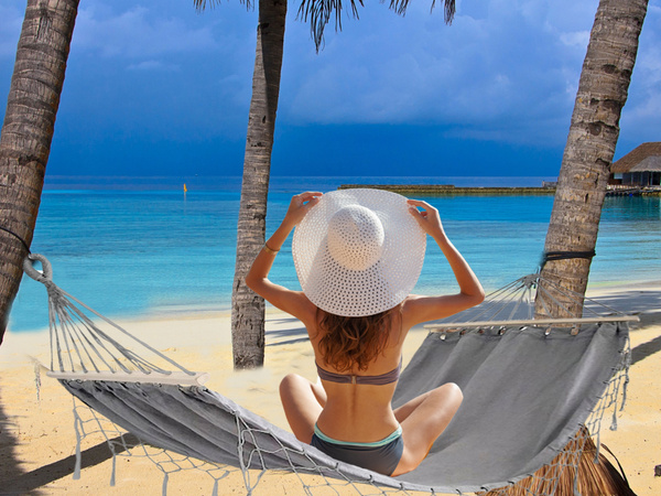 Zahradní houpací síť turistická šedá střapec houpačka boho bag 200 x 100cm