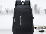 Sac à dos urbain école jeunes sports 10l noir 2 compartiments pour ordinateur portable