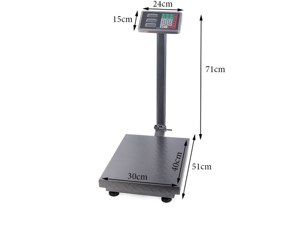 Elektronické skladovací váhy 100kg lcd