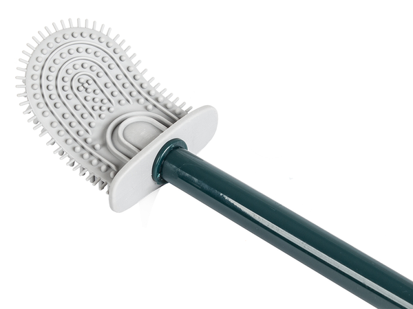 Brosse de toilette en silicone pour salle de bain suspendue