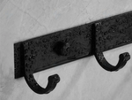 Wall clothes rack for hallway bathroom 5 hooks