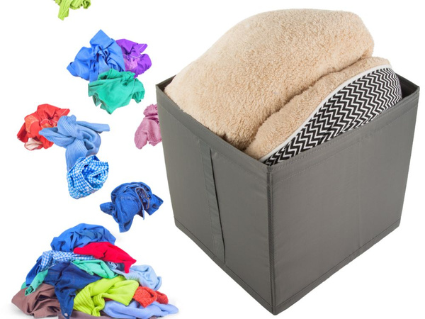 Organizator polje oblačil oblačila oblačila perilo garderoba zabojnik velik