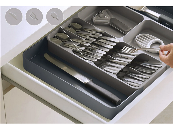 Organizador de cocina para cajón contenedor de cubiertos