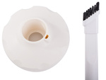 Handgeführter staubmilbenabsauger beutelloser filter für allergiker uv-lampe
