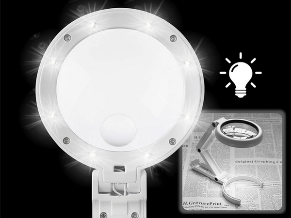 Tischleuchte 5x 11x 8 led usb faltbar