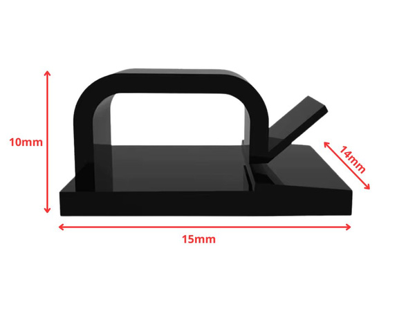 Organizador de cables sujetador de cables 10pcs